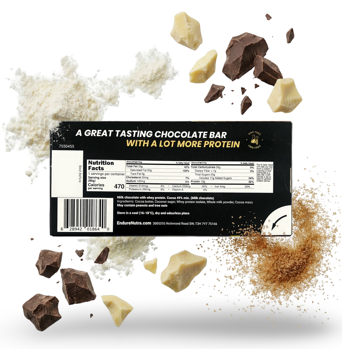 Protein Chocolate Bar — Preorder (Ships Oct–Nov)